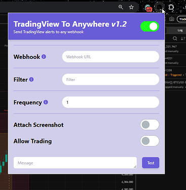 Alert Detector by TradingView to Anywehre